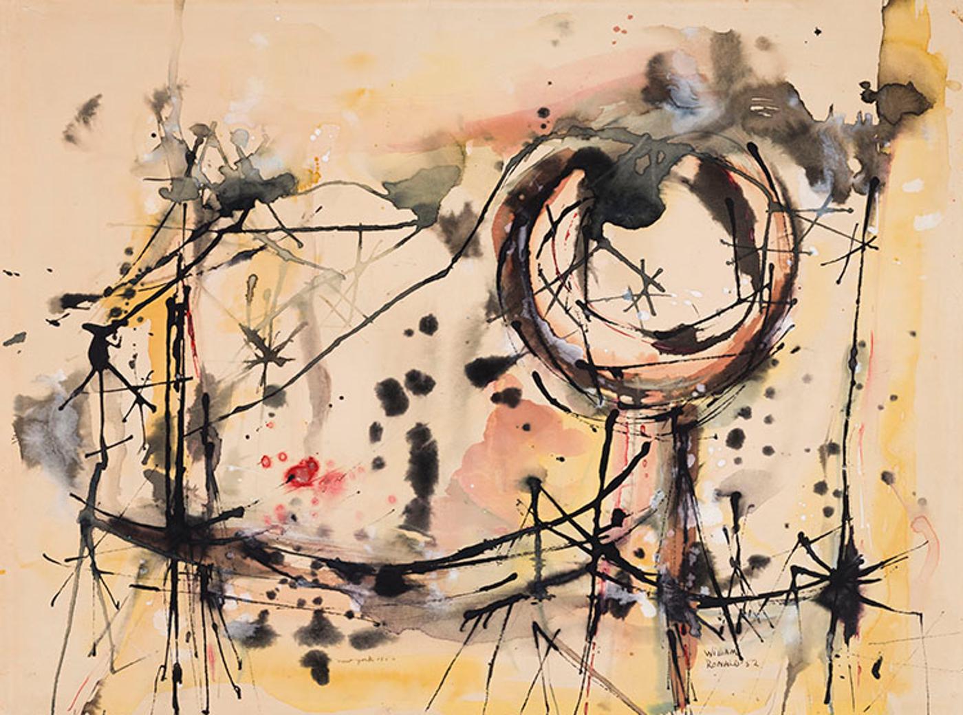 Willam Smith Ronald (1926-1998) - Mouth of Fire