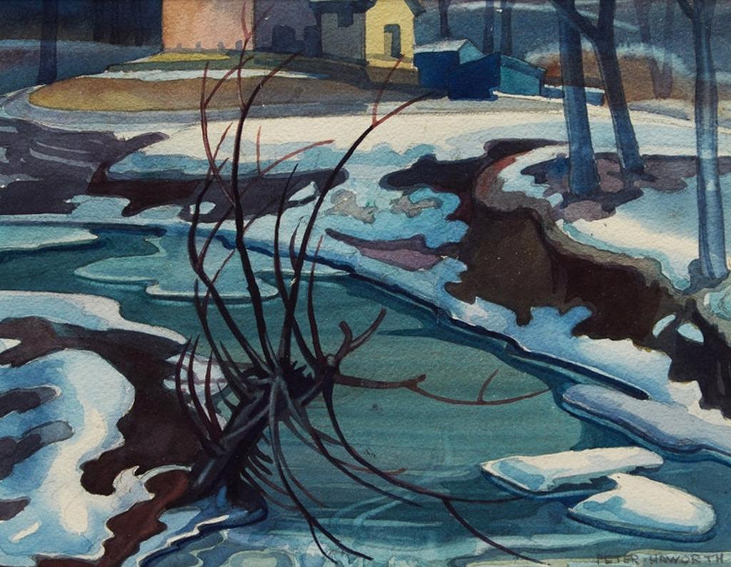Bobs (Zema Barbara) Cogill Haworth (1900-1988) - Winter Landscape