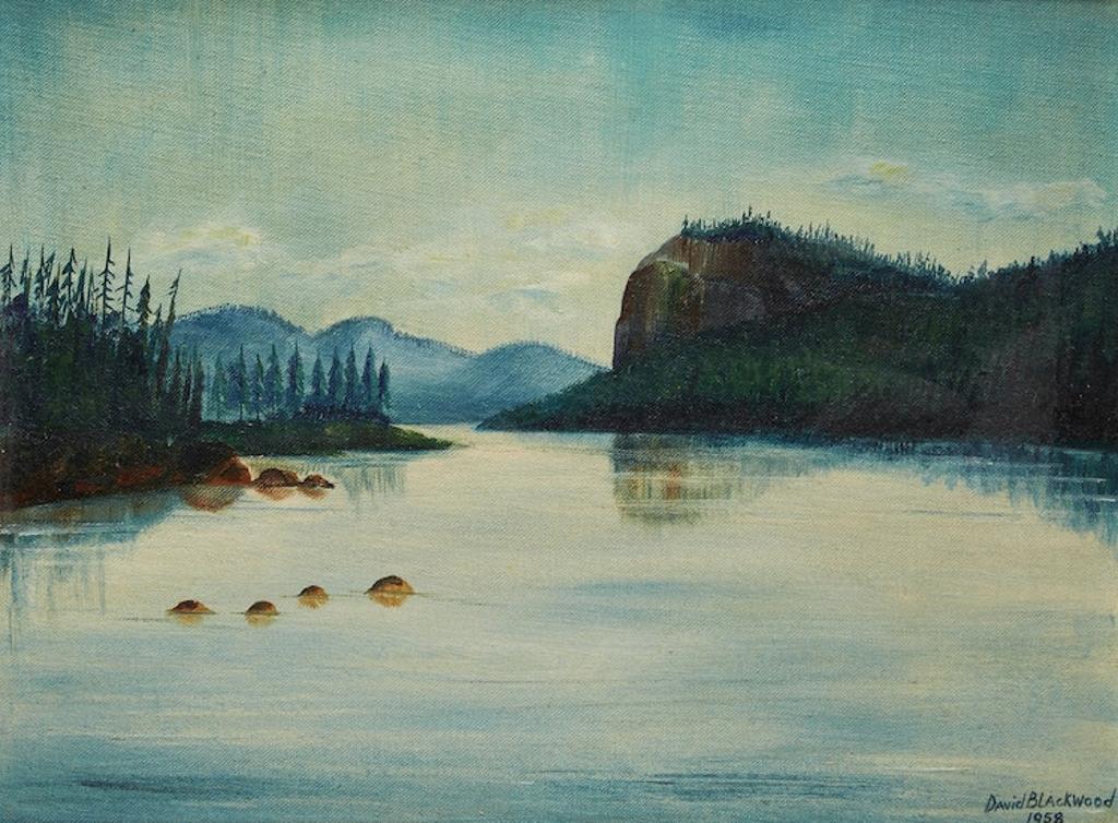 David Lloyd Blackwood (1941-2022) - View of a Lake