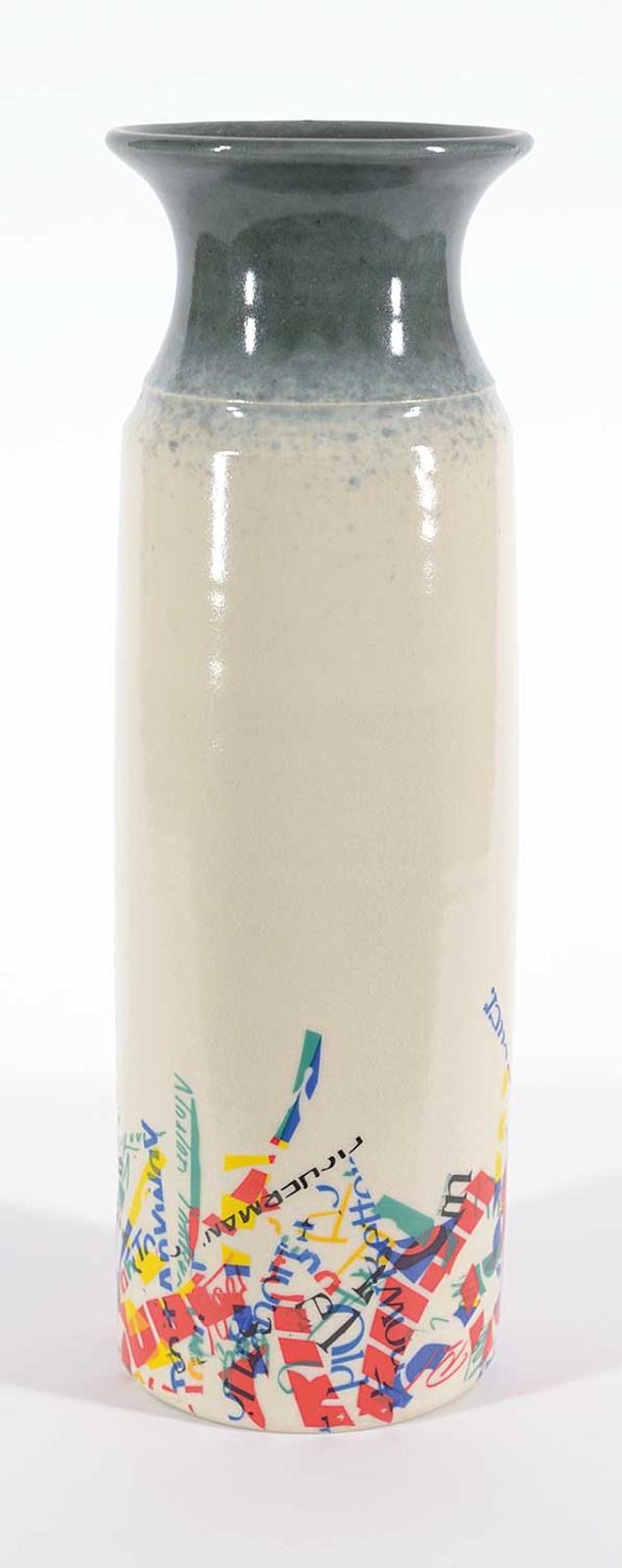 Tony Bloom (1947) - Tall Typesetter Vase