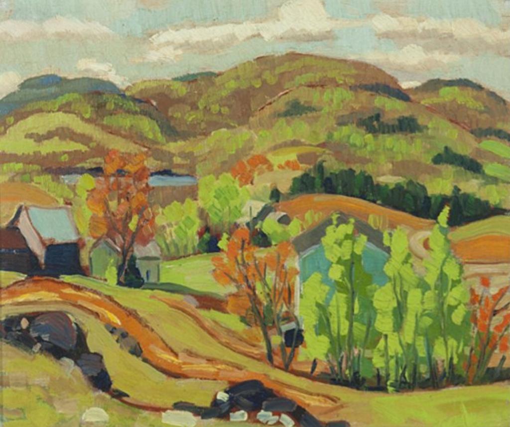 Randolph Stanley Hewton (1888-1960) - Quebec in Autumn