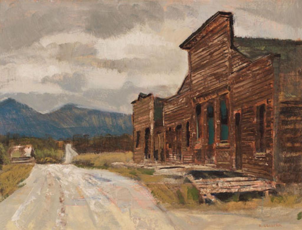 Alan Caswell Collier (1911-1990) - Discovery, BC, Near Atlin