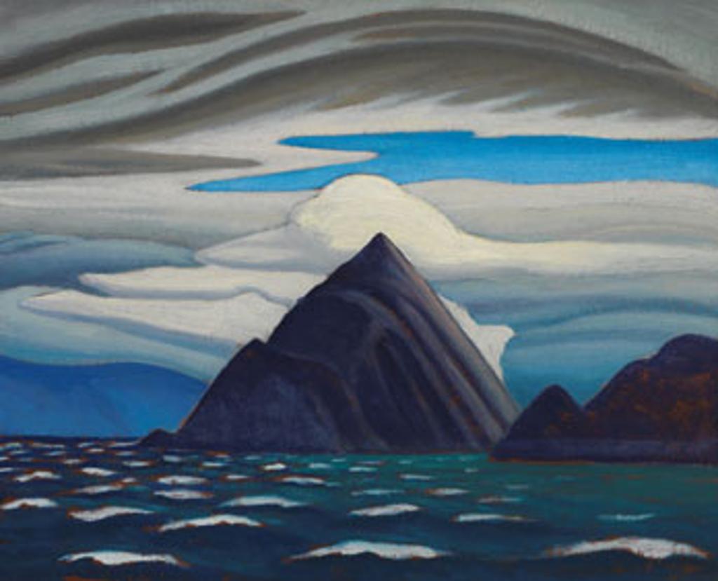 Lawren Stewart Harris (1885-1970) - Morin Island, Eclipse Sound, North Baffin Island, Arctic Painting XXXVI