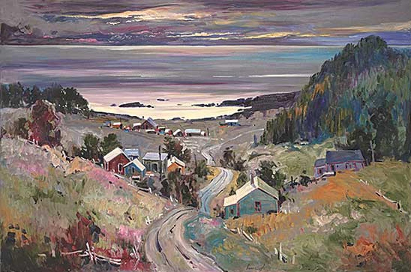 Bruno Côté (1940-2010) - Cacouna on the St. Lawrence