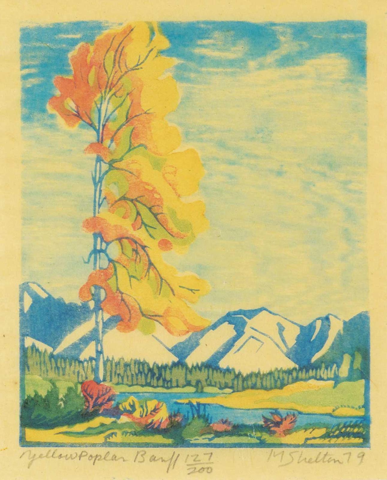 Margaret Dorothy Shelton (1915-1984) - Yellow Poplar, Banff  #127/200