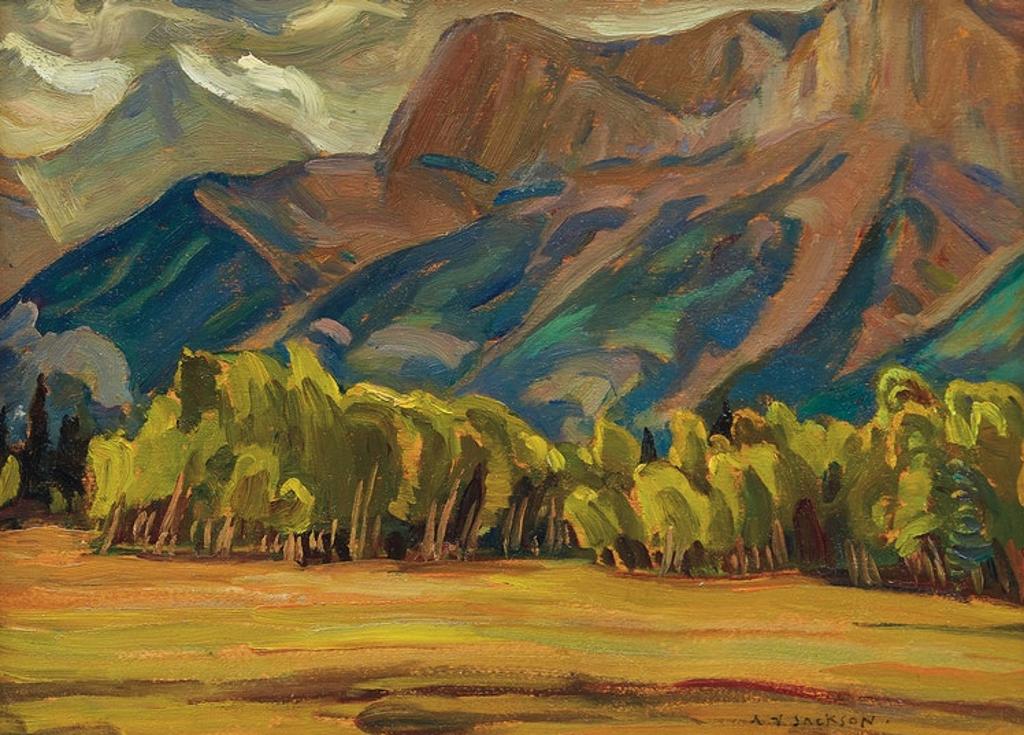 Alexander Young (A. Y.) Jackson (1882-1974) - Mount Rundle at Canmore