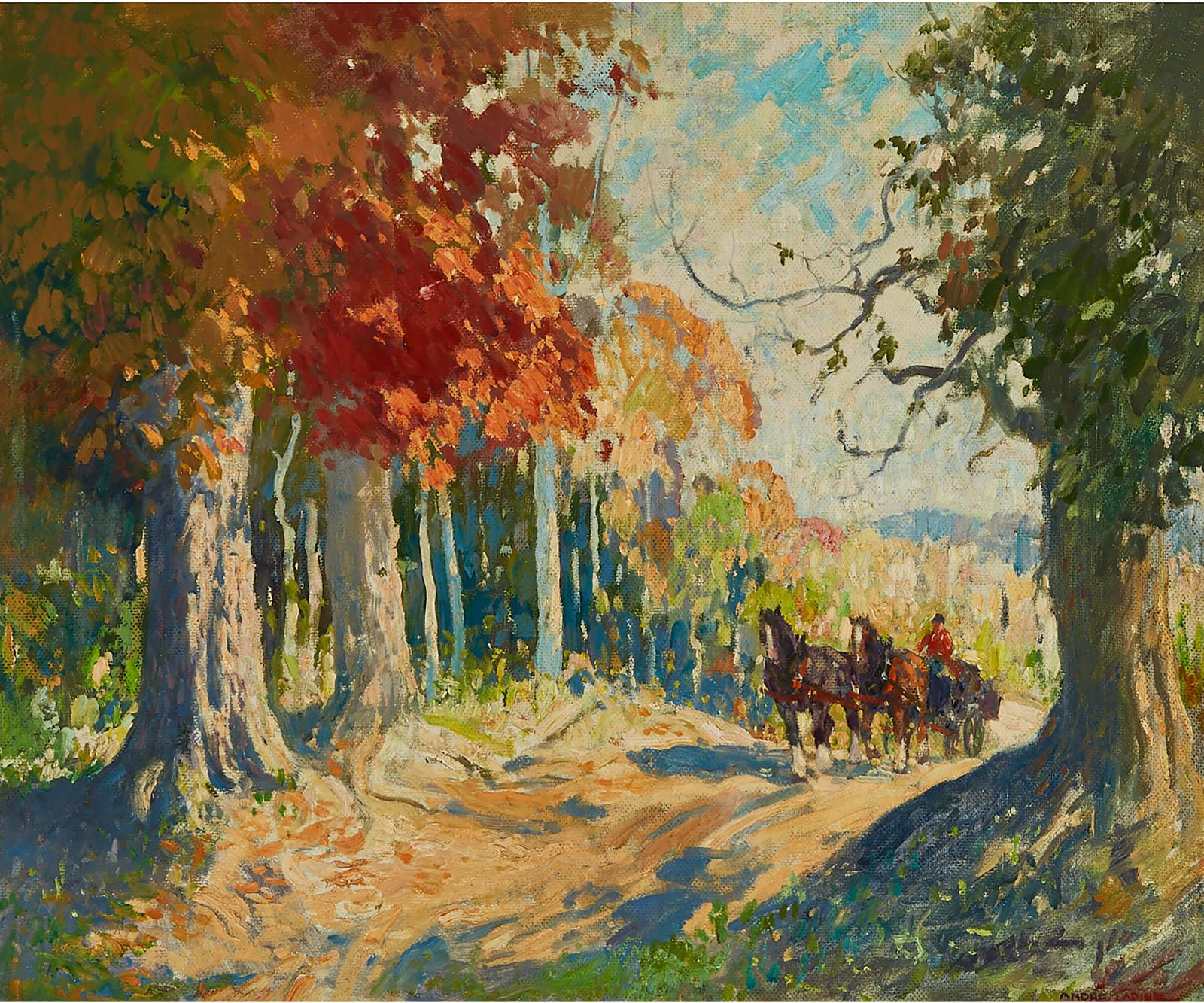 Andreas Christian Gottfried (André) Lapine (1866-1952) - Upland Road