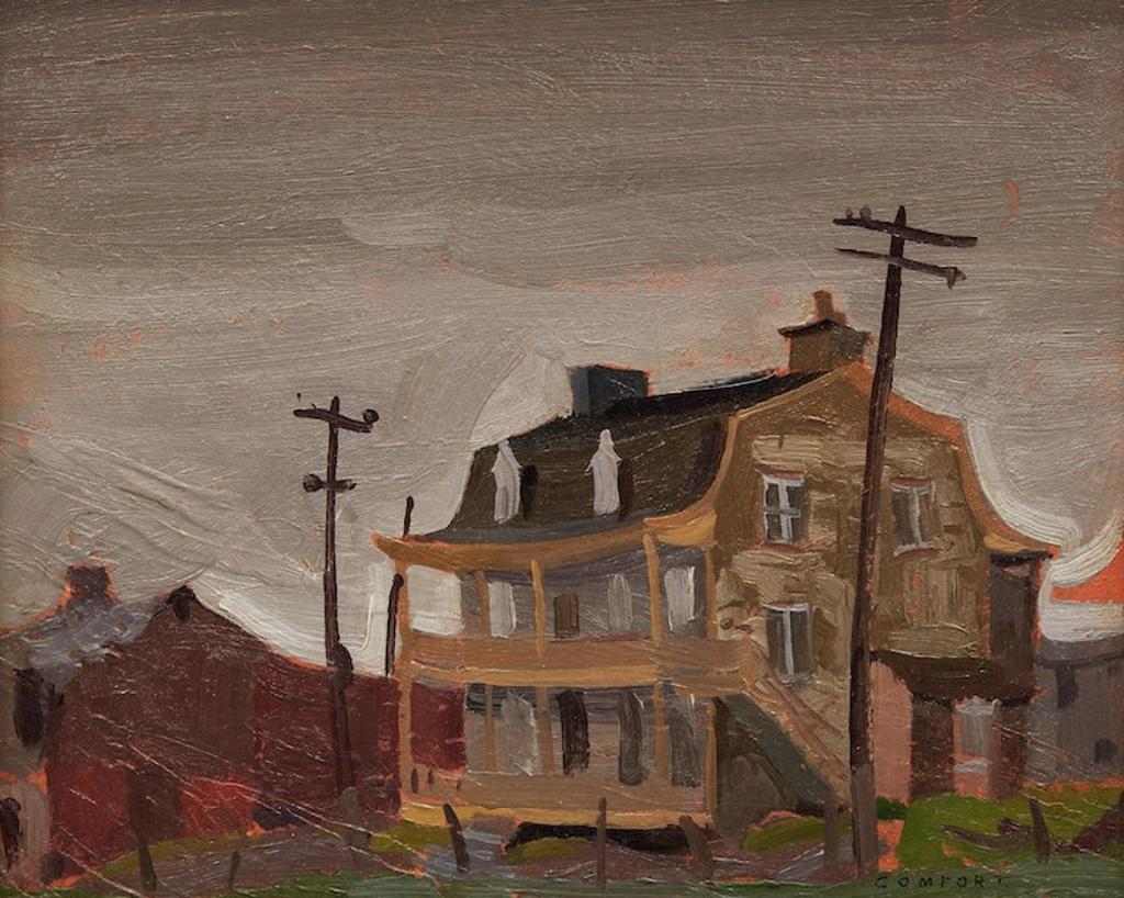 Charles Fraser Comfort (1900-1994) - House at Gifford, P.Q.