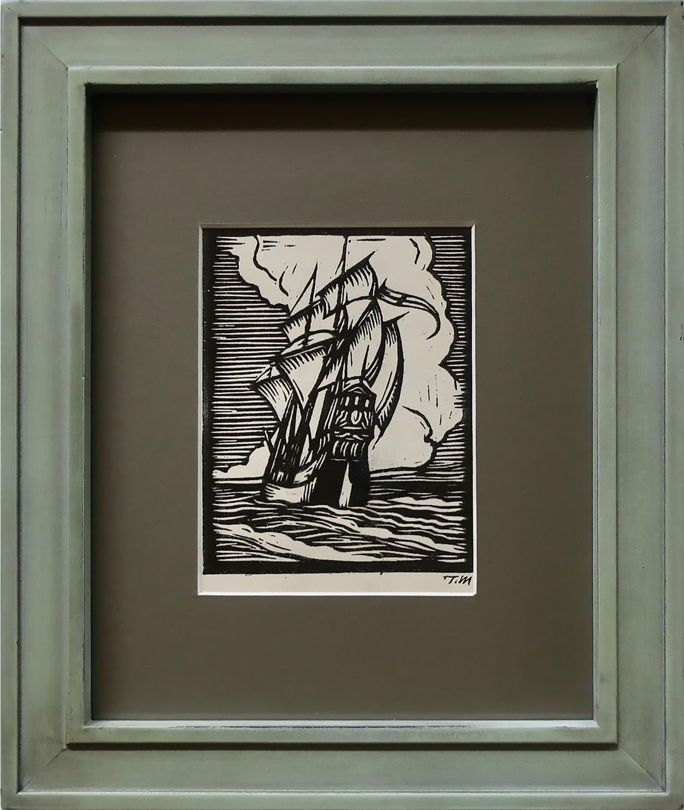 Thoreau MacDonald (1901-1989) - Galleon Ship