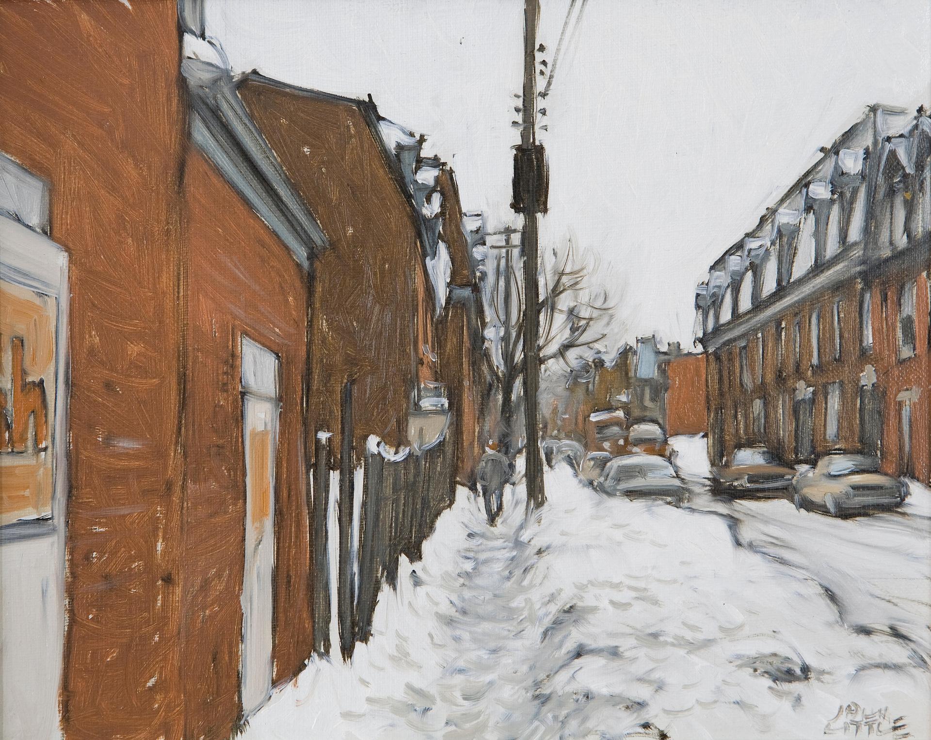 John Geoffrey Caruthers Little (1928-1984) - Rue Panet, Montreal