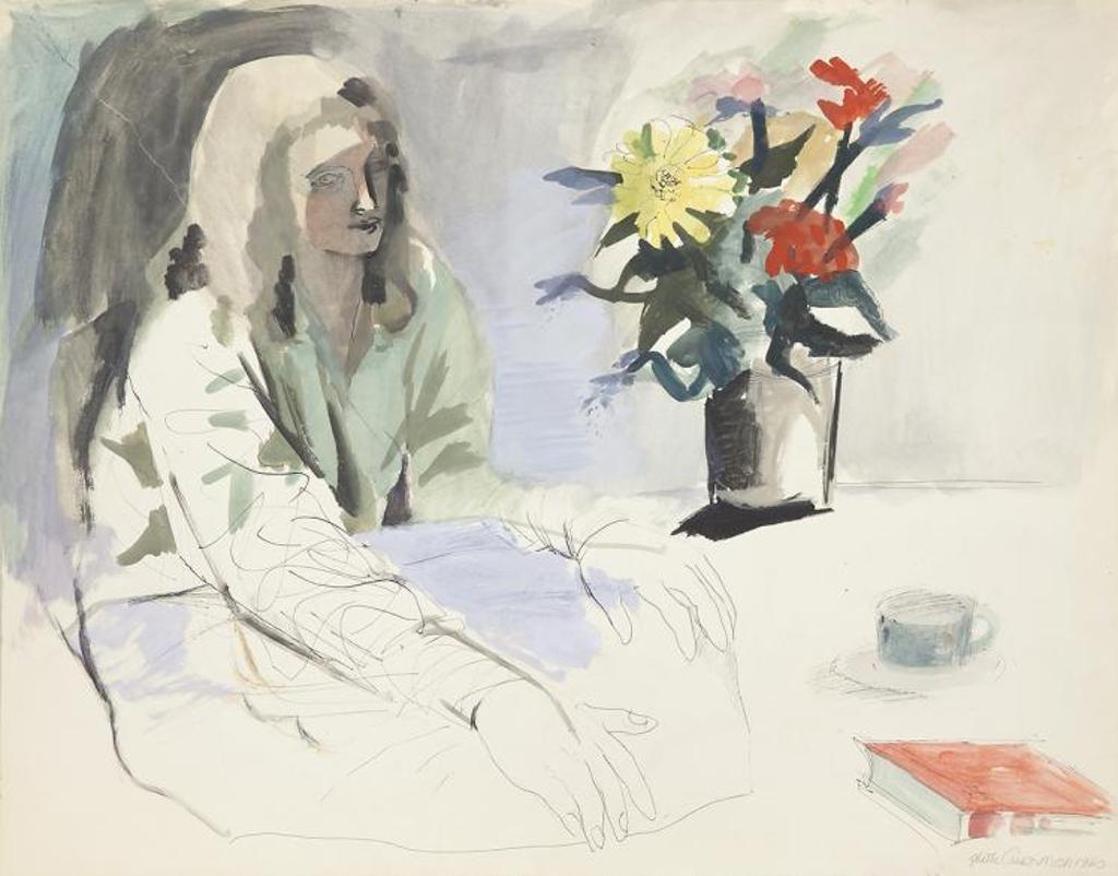 Ghitta Caiserman-Roth (1923-2005) - Girl at Window