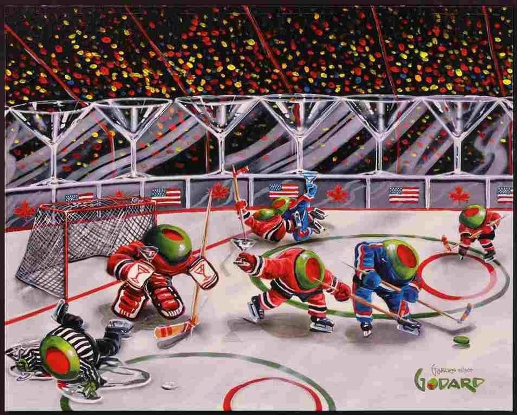 Michael Godard (1960) - We Olive Hockey; 2006; ed. #95/500