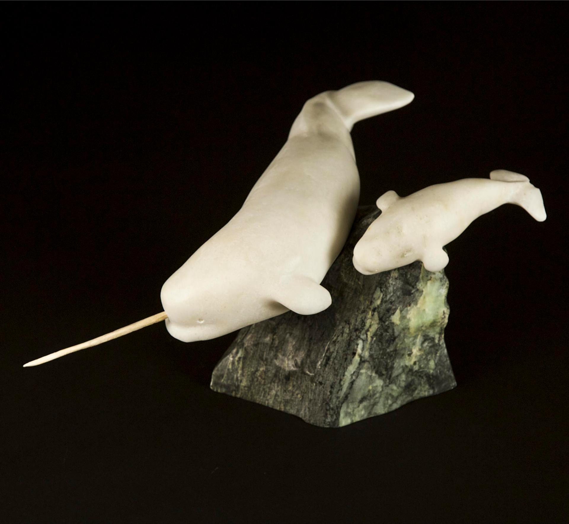 Bill Nasogaluak (1953) - Narwhal And Calf