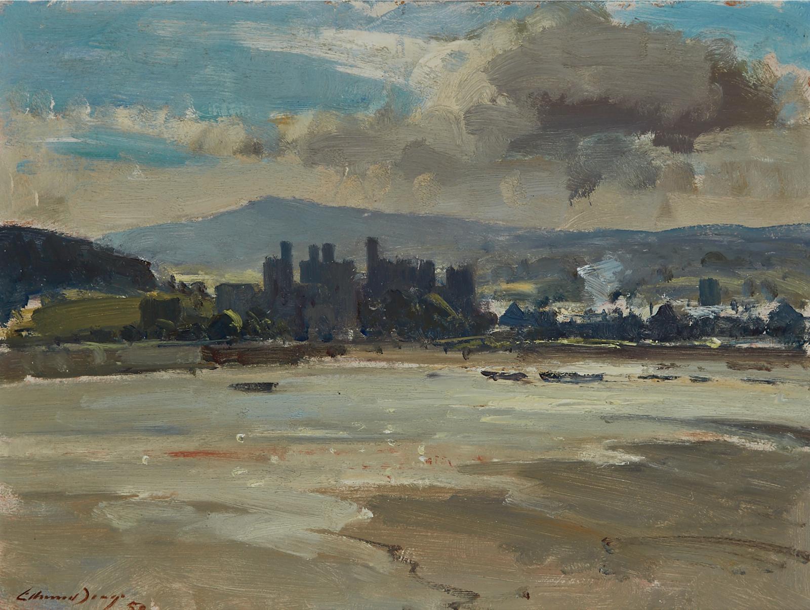 Edward Brian Seago (1910-1974) - Conway Castle - North Wales, 1950