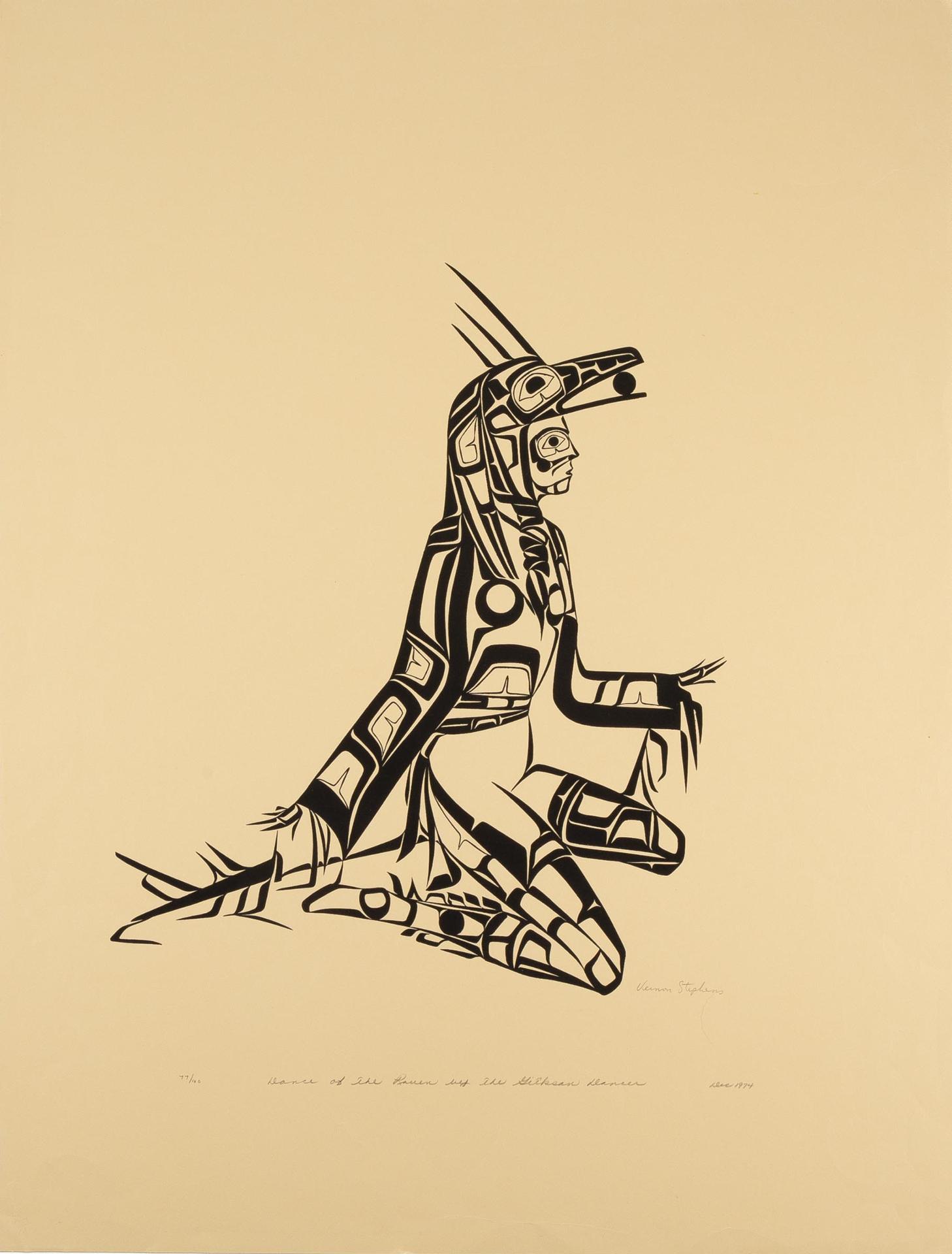 Vernon Stephens - Dance Of The Raven By The Gitksan Woman