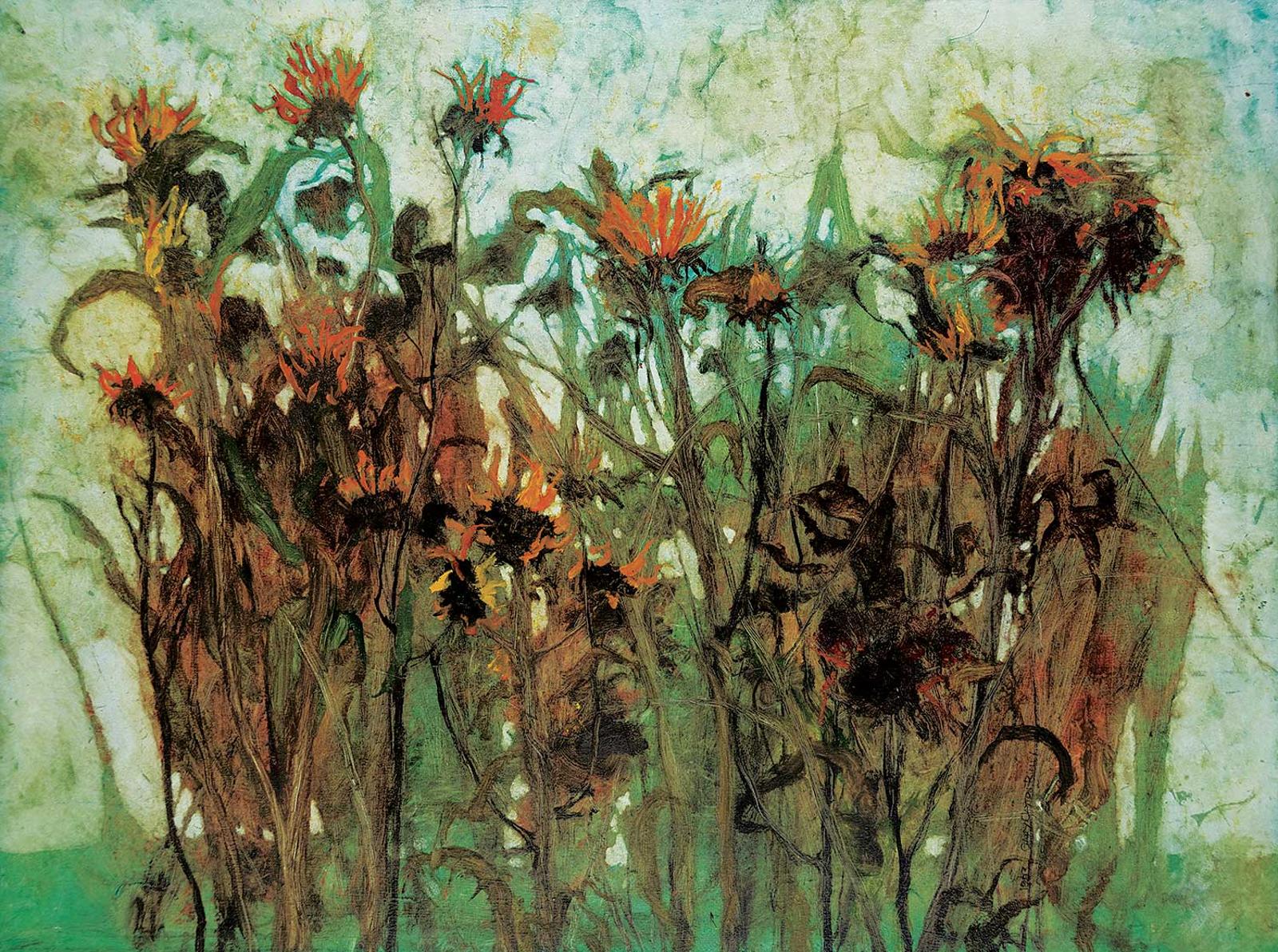 Gary Ripley - Untitled - Sunflower Bouquet