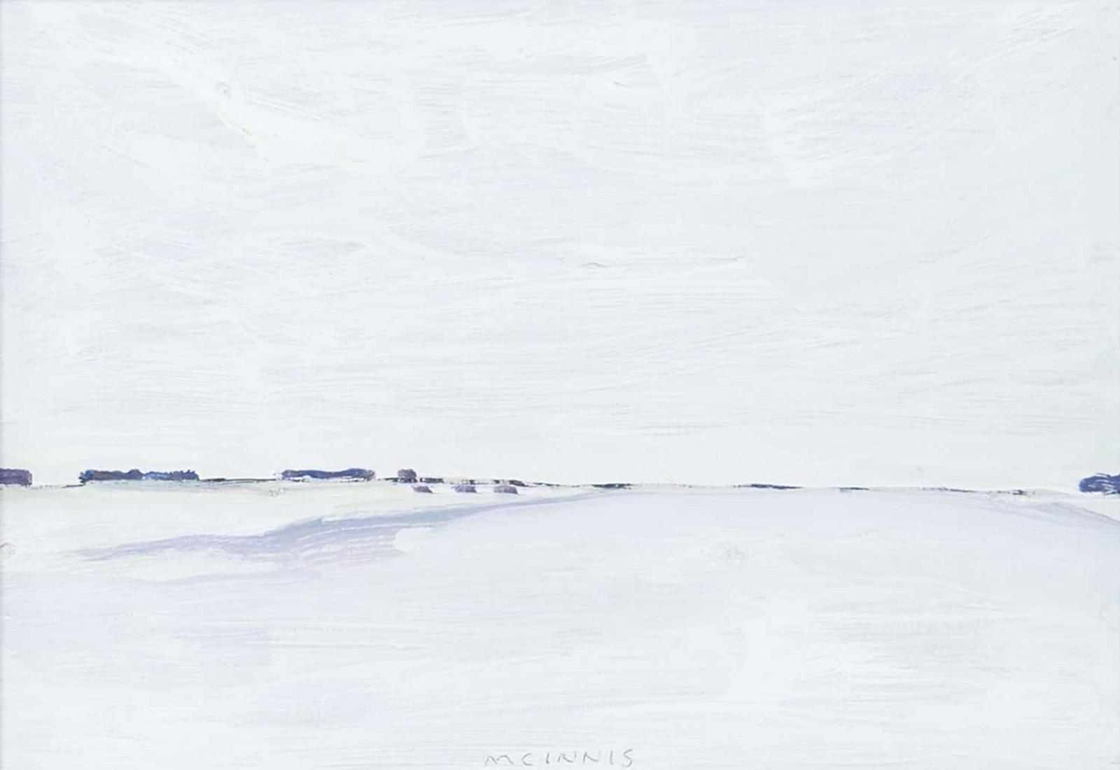 Robert F.M. McInnis (1942) - Untitled - Prairies in Winter