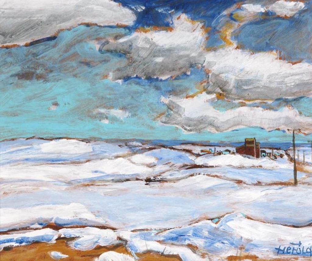 Hans Herold (1925-2011) - Vonda, East Of Saskatoon; 1977