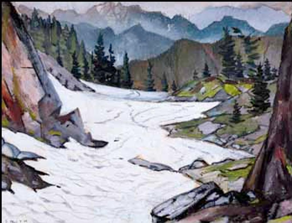 Gordon Applebee Smith (1919-2020) - A Snowy Valley in the Mountains
