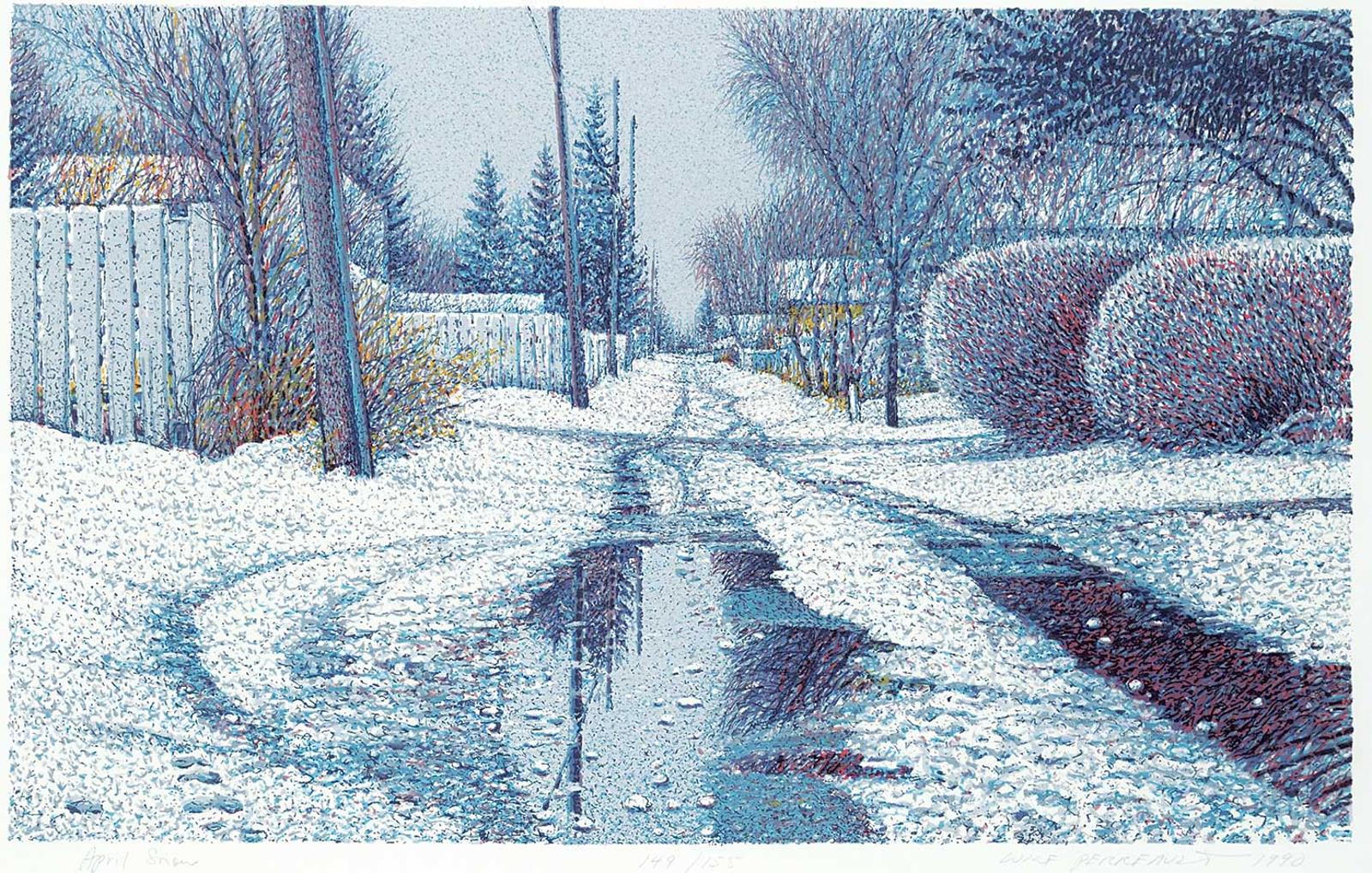 Wilf Perreault (1947) - April Snow  #149/155