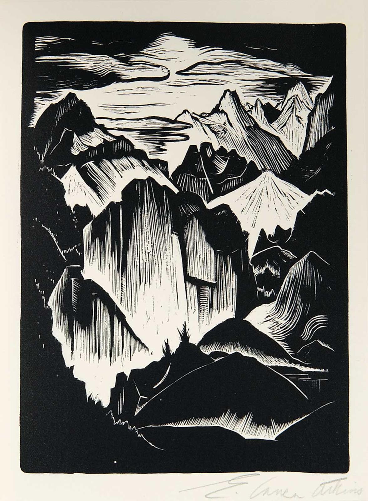 Ernest Caven Atkins (1907-2000) - Mountain Vision