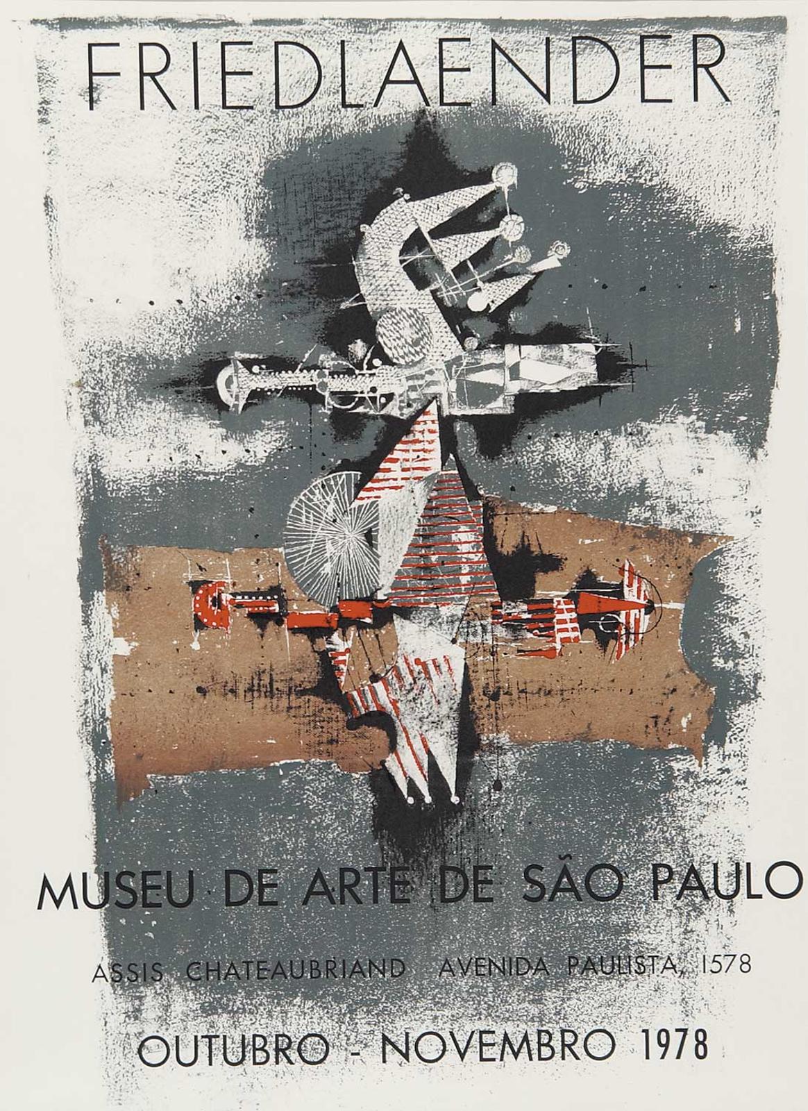 Johnny Friedlaender (1912-1992) - Museu de Arte de Sao Paulo