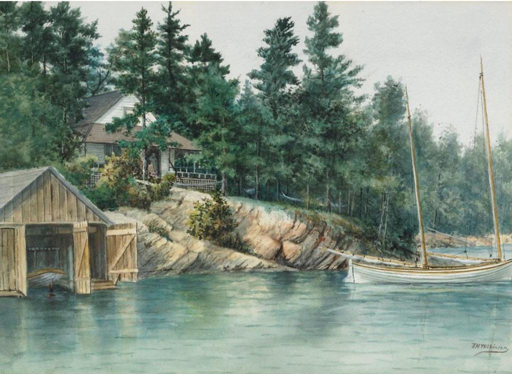 Thomas Harrison (T.H.) Wilkinson (1847-1929) - Shoreline Cottage
