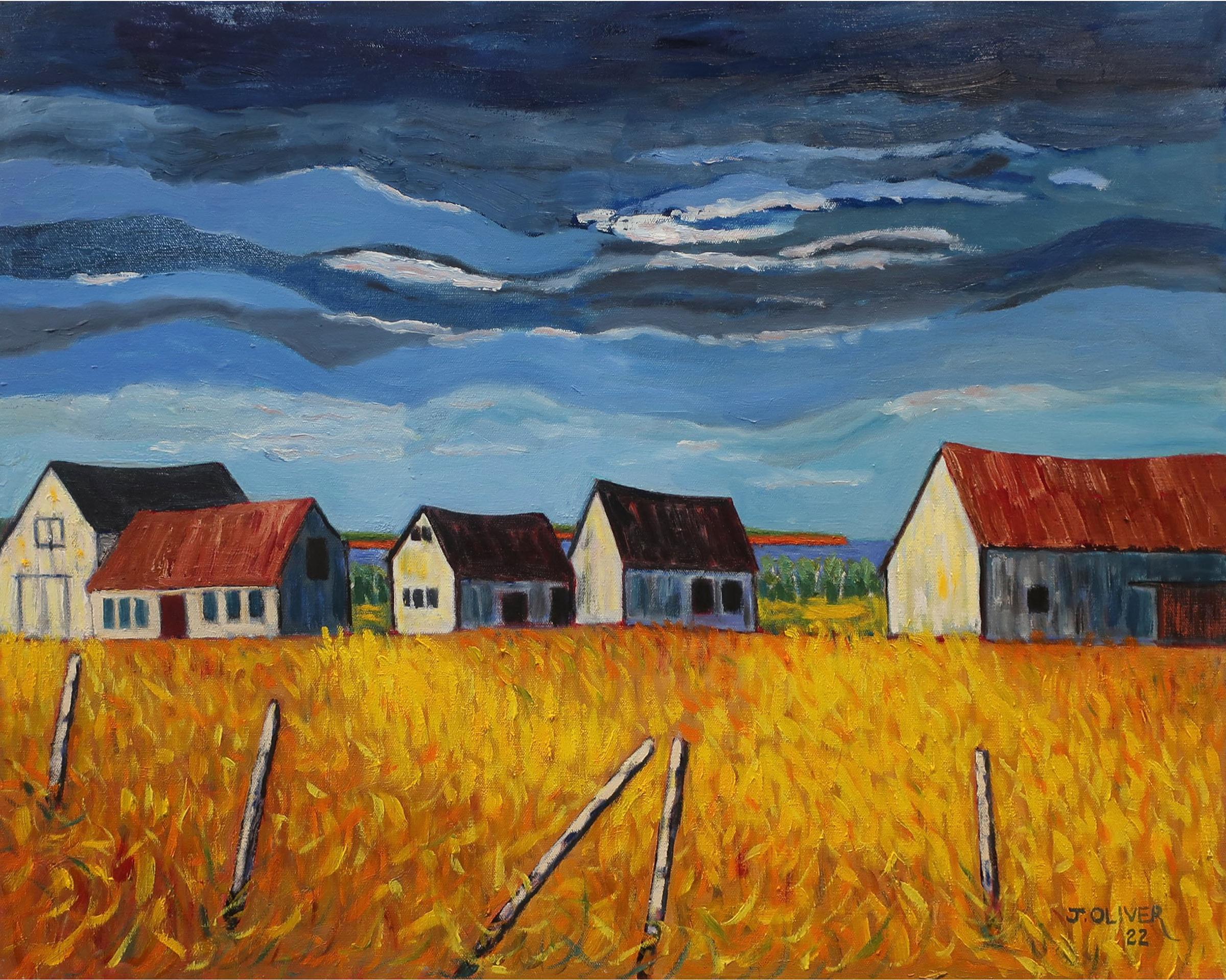 John Oliver (1939) - Big Curve Farm At 6, P.E.I.