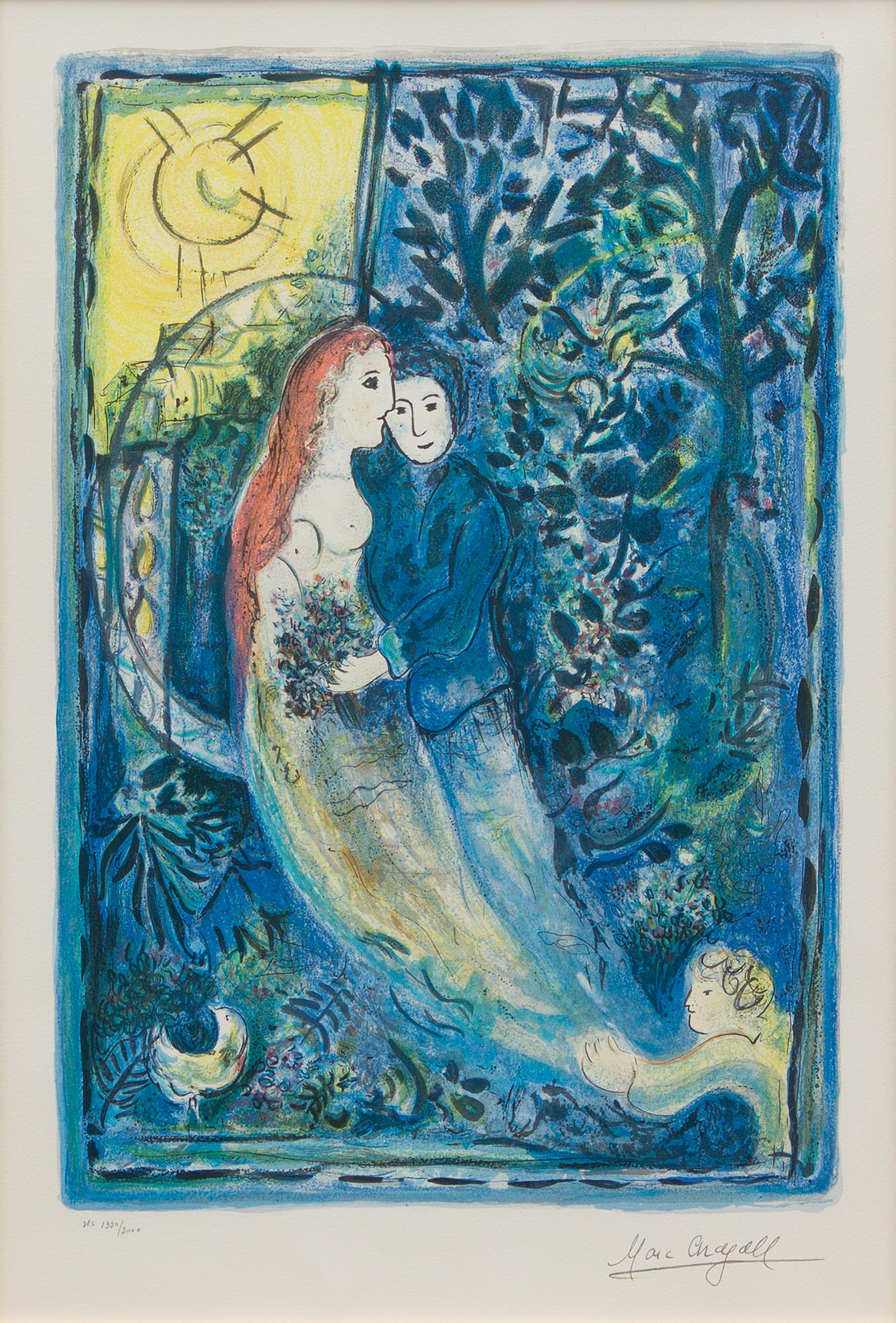 Marc Chagall (1887-1985) - Mariage, c. 1985