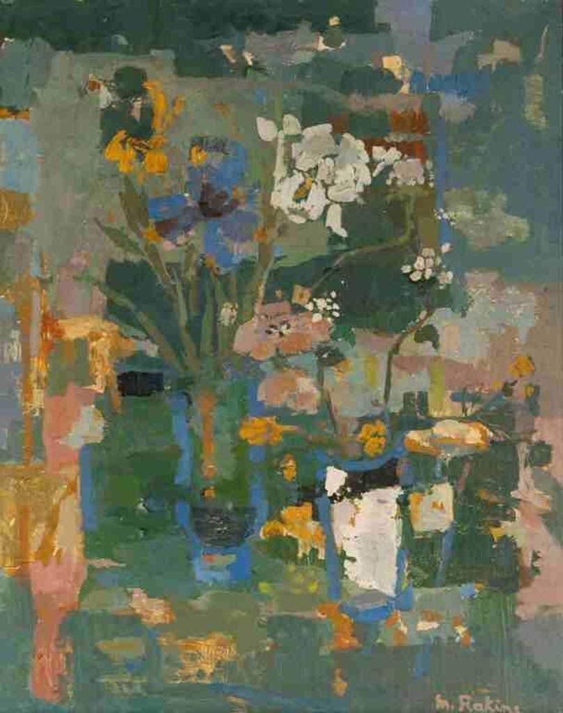 Marthe Rakine (1926-1996) - Iris and Tulips