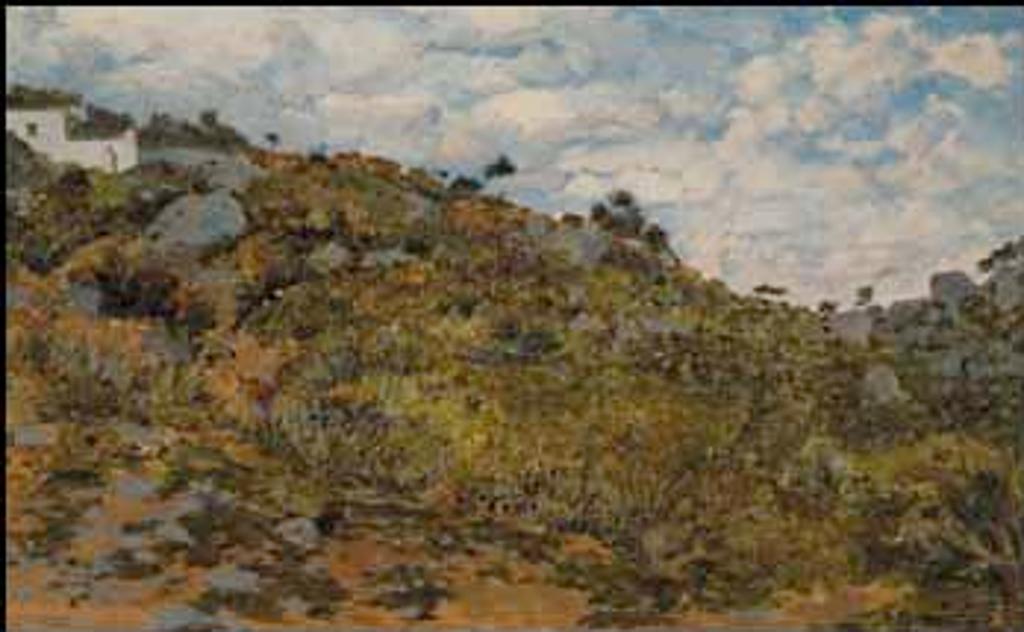Homer Ransford Watson (1855-1936) - Landscape Under a Cloudy Sky