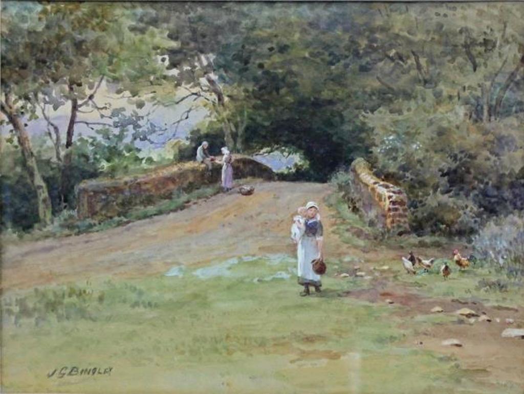 J.G. Bingley (1841-1920) - West Luccombe- Near Porlock