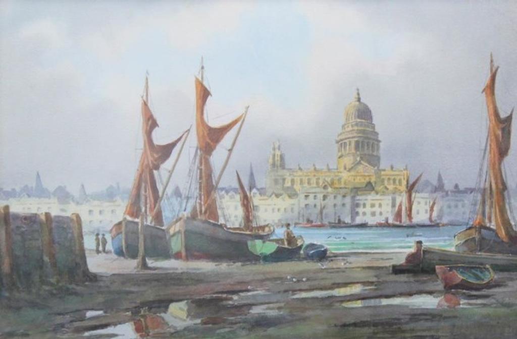 Charles E. Hannaford (1863-1955) - Venetian View