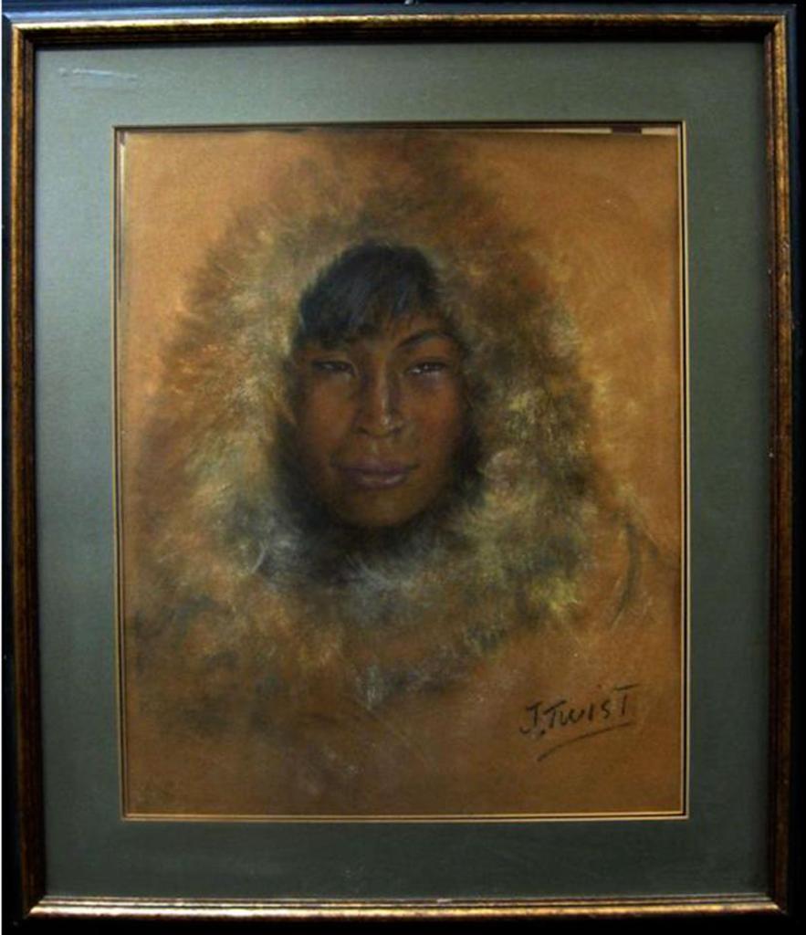 Jeannette - Portrait Of An Inuit Boy