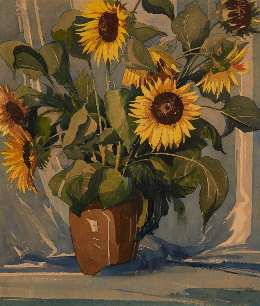 William Garnet Hazard (1903-1987) - Still Life of Sun Flowers