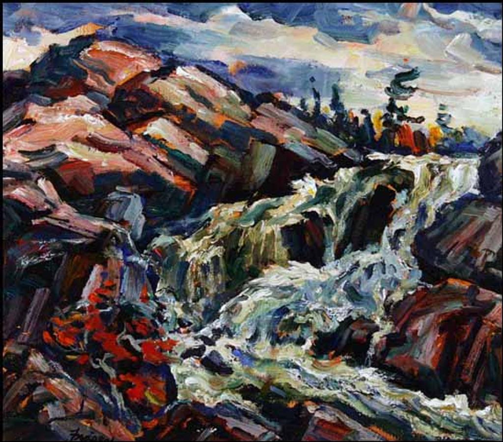 Donald Gordon Fraser (1921-2003) - Oxtongue Falls (00487/2013-T302)