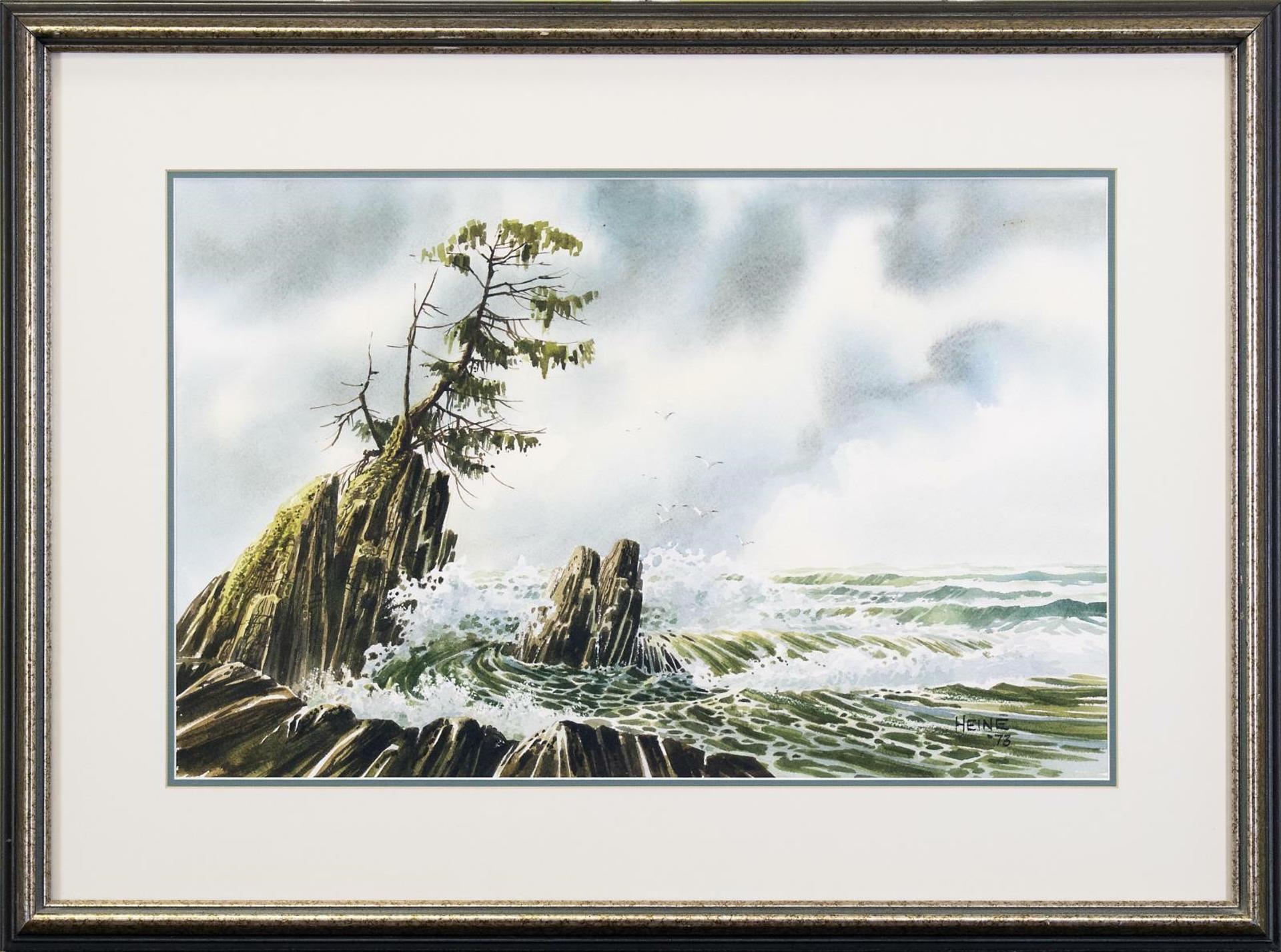 Harry Heine (1924-2004) - “Pachena Bay, Pacific Rim National Park, Vancouver Island”; 1973