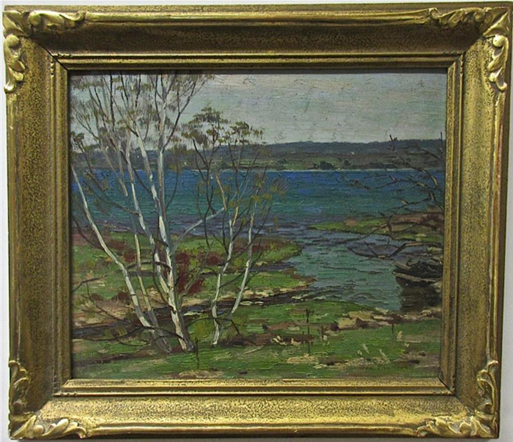George Albert Thomson (1868-1965) - The Mouth Of The Creek