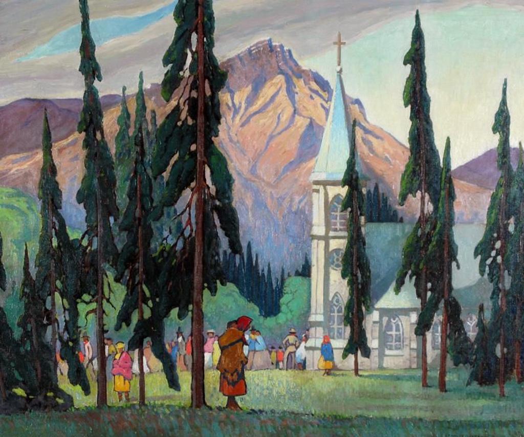 Stanley Francis Turner (1883-1953) - Indian Days Banff