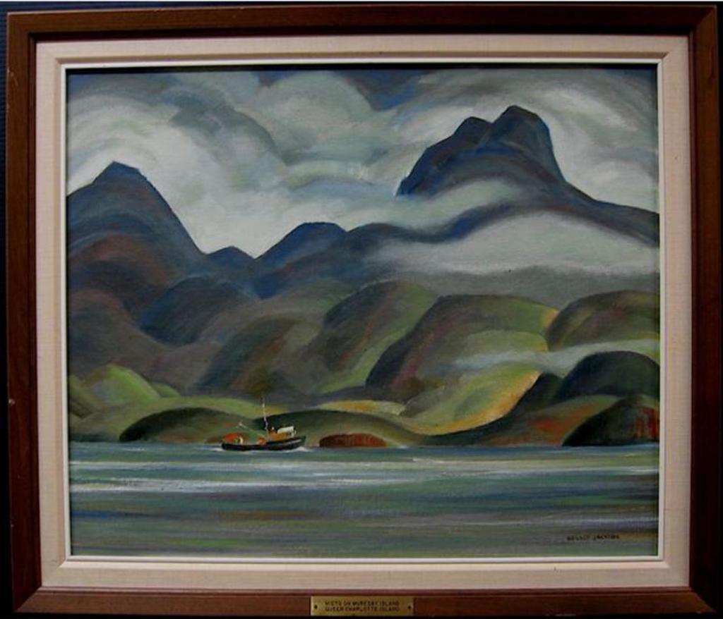 Ronald Threlkeid Jackson (1902-1992) - Mist On Muresby Island - Queen Charlotte Island