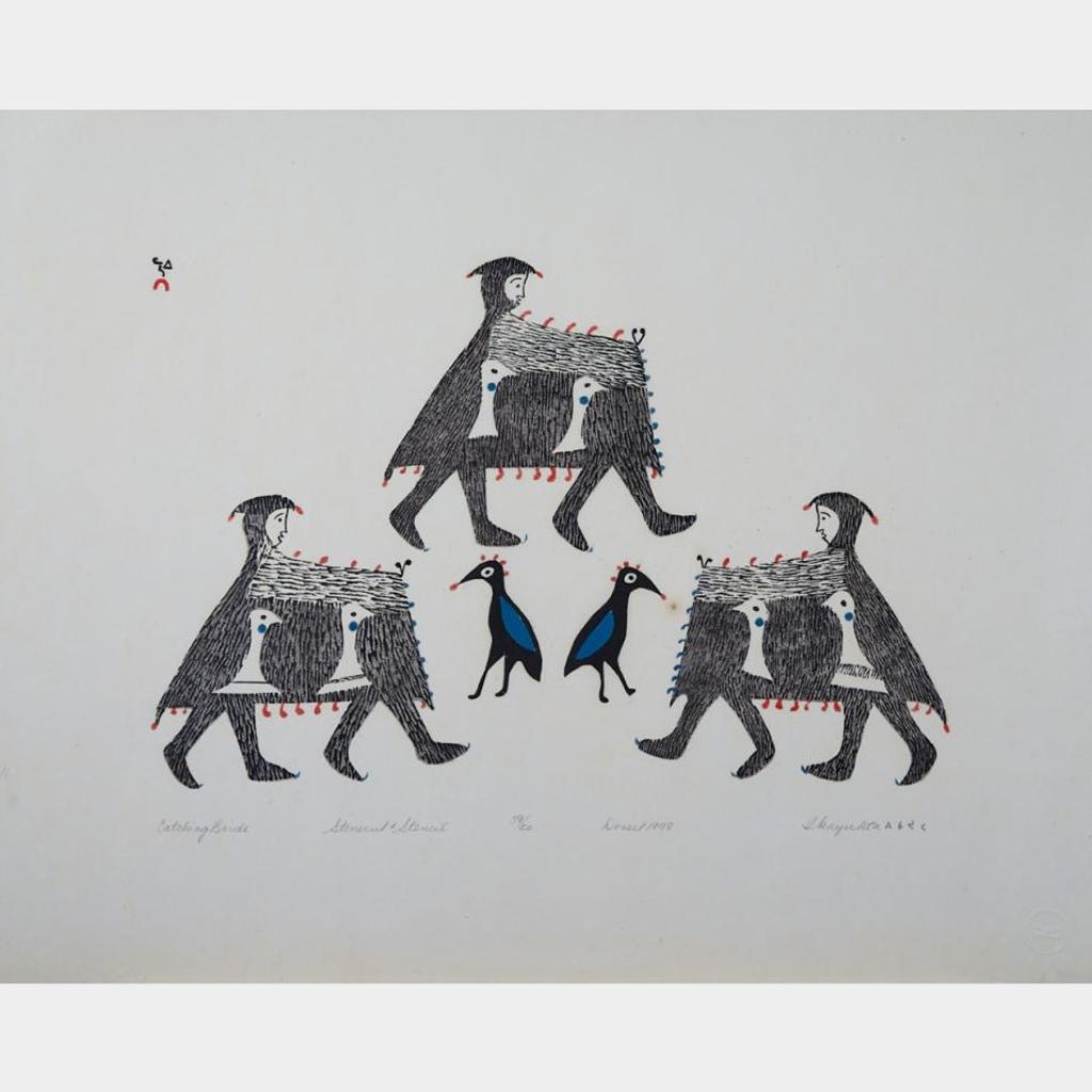 Ikayukta Tunnillie (1911-1980) - Catching Birds