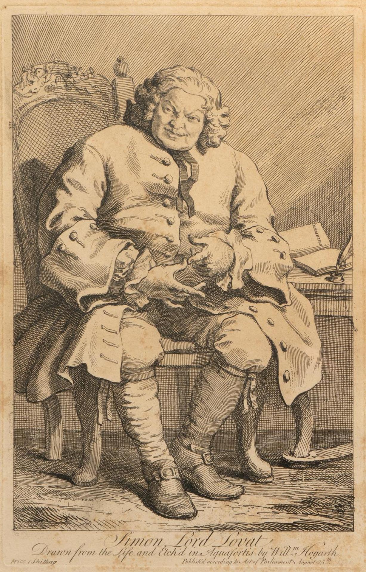 William Hogarth (1697-1764) - Simon Lord Lovat