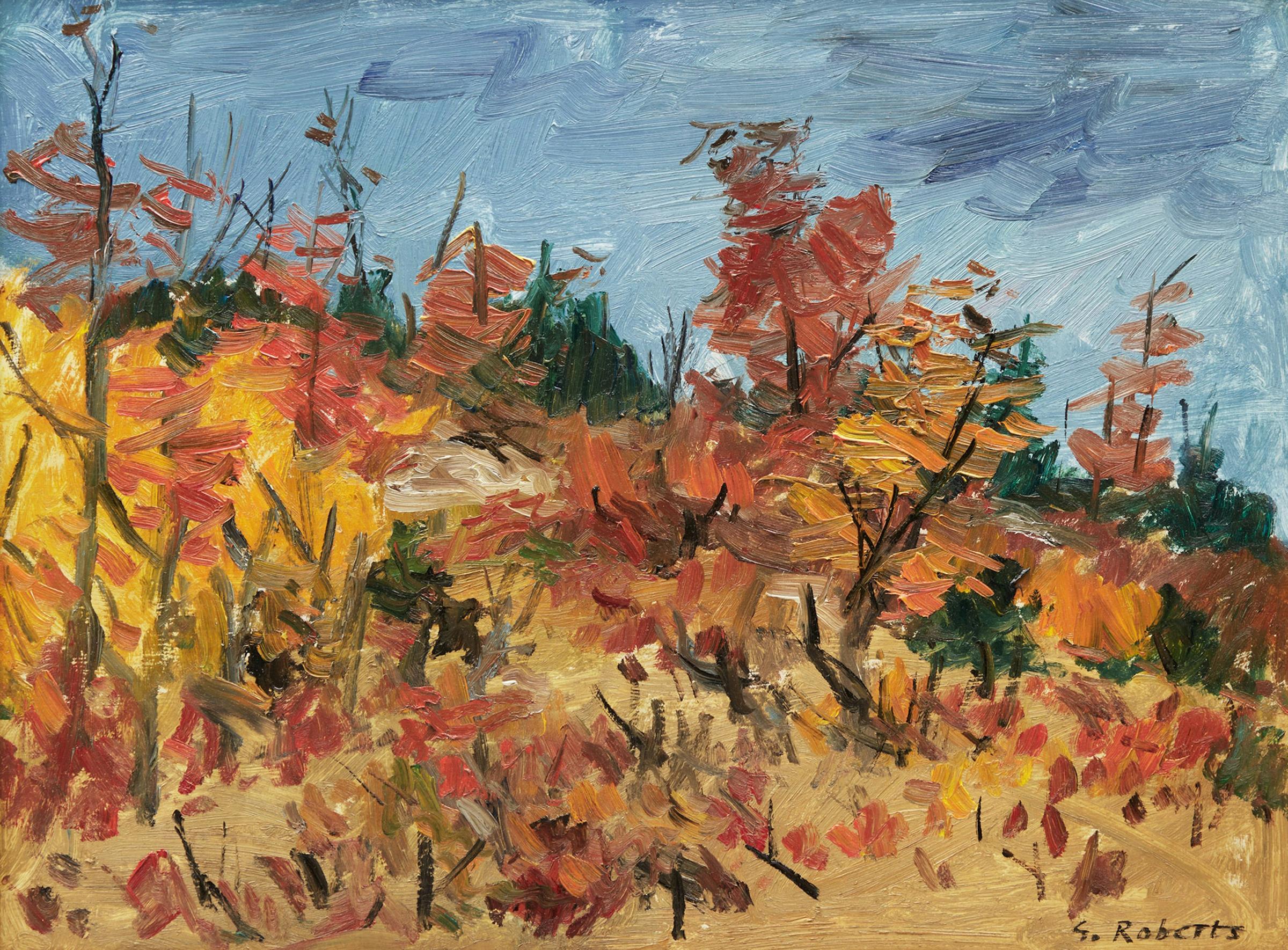 William Goodridge Roberts (1921-2001) - Automne