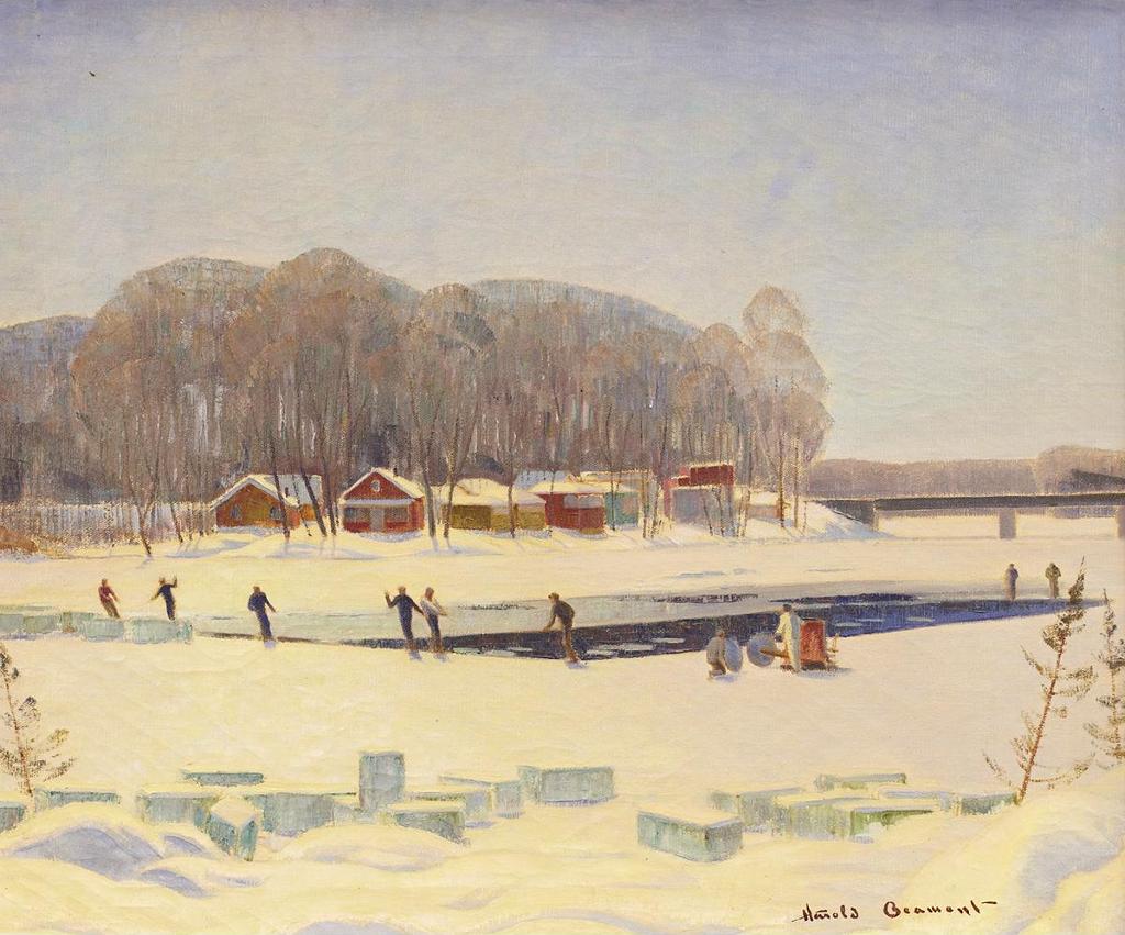 Thomas Harold (Tib) Beament (1898-1984) - Ice Cutters