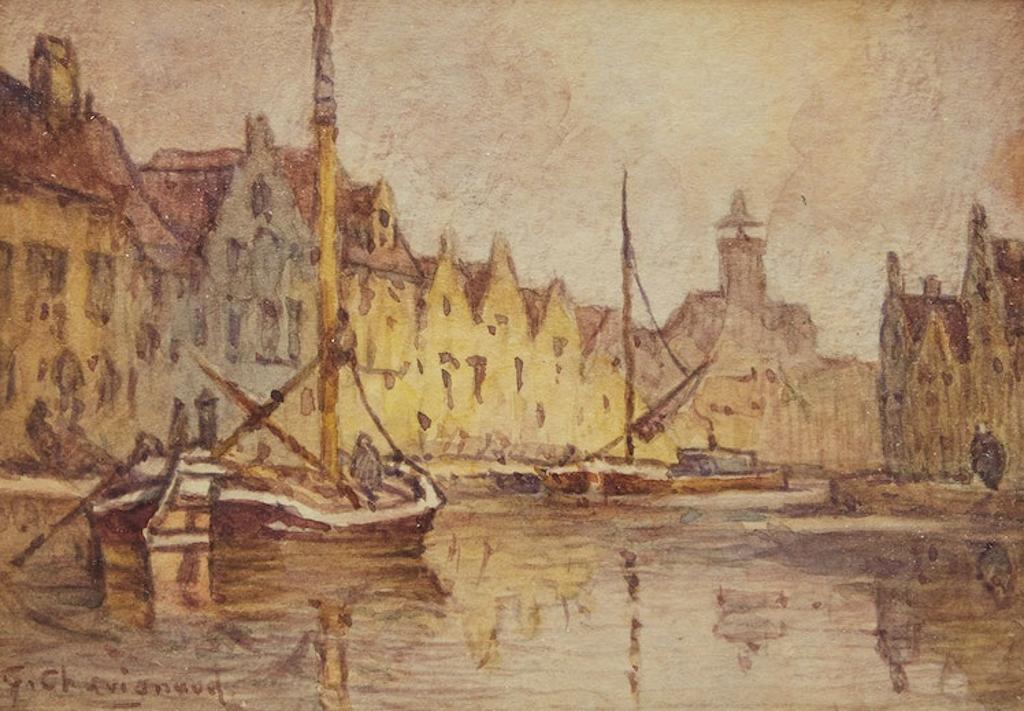 Georges Chavignaud (1865-1944) - Old City of Bruges
