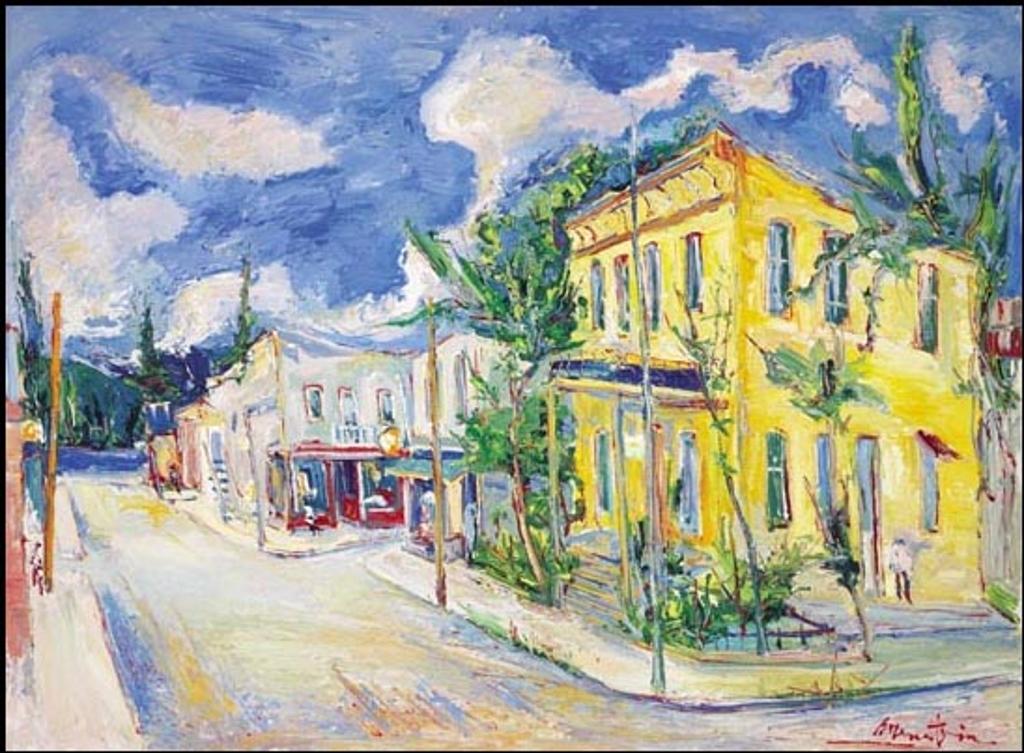 Samuel (Sam) Borenstein (1908-1969) - Street in Ste-Agathe