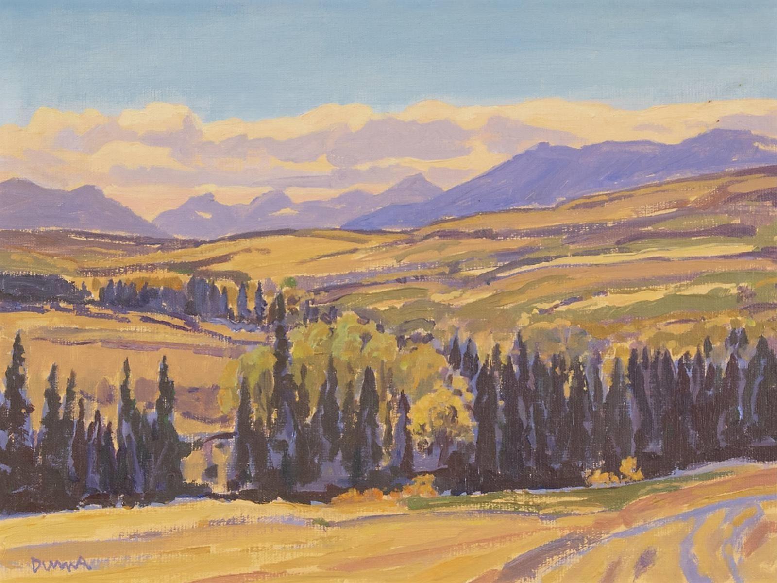 William (Bill) Duma (1936) - Foothills Landscape, Highwood Area