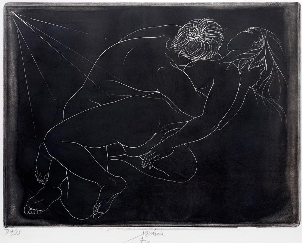 Pierre-Yves Trémois (1921-2020) - Untitled - Embrace
