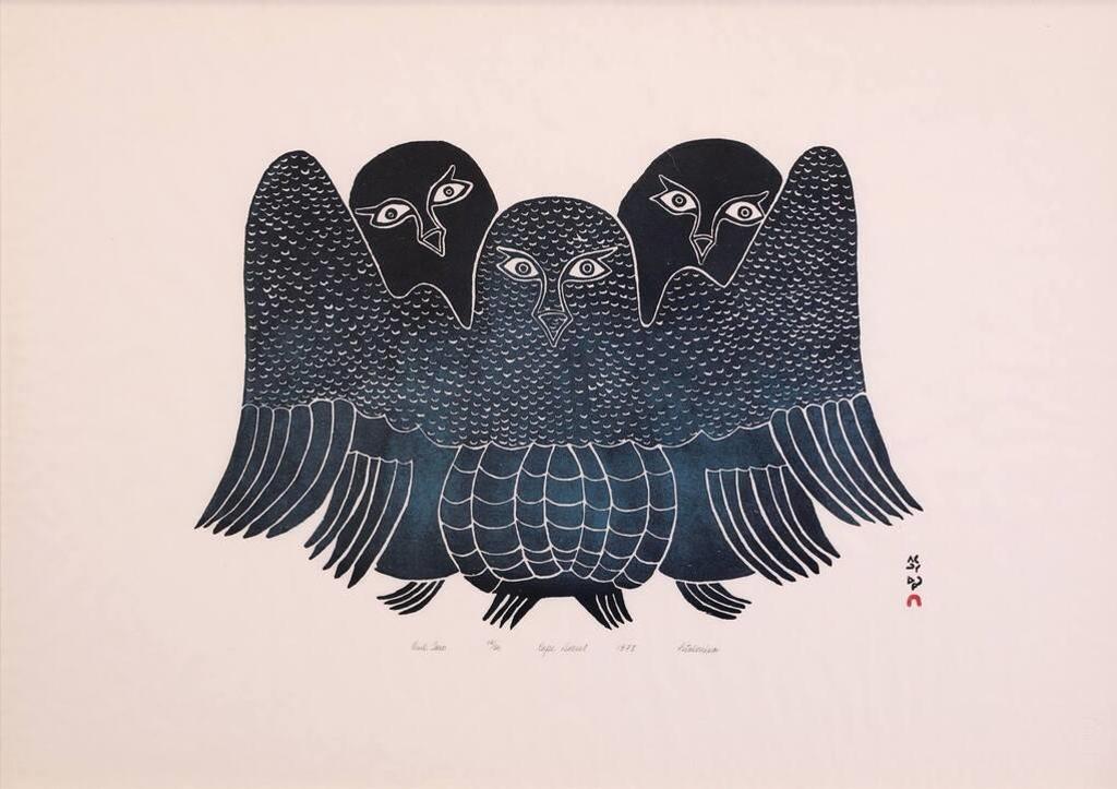 Pitaloosie Saila (1942-2021) - OWL TRIO; 1973