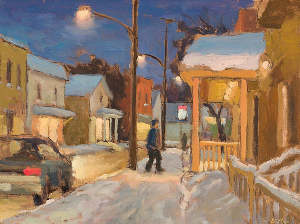 Antoine Bittar (1957) - On Main Street, Sutton, Quebec
